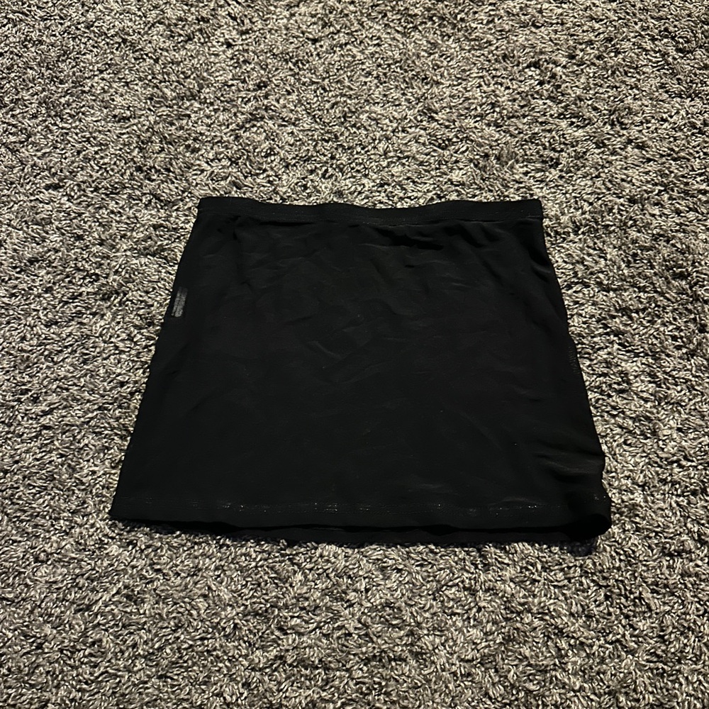 Classic Black Women's Mesh Skirt